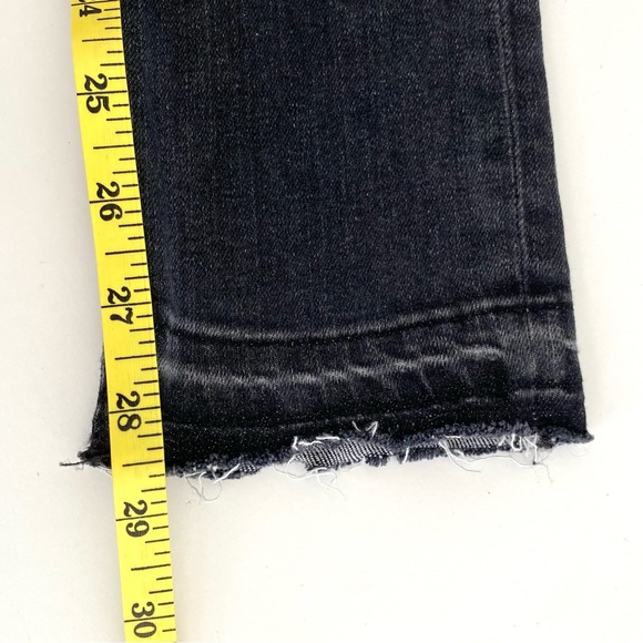 RAG & BONE Skinny Jeans with Open Hem in Concrete Wash - Picture 12 of 12